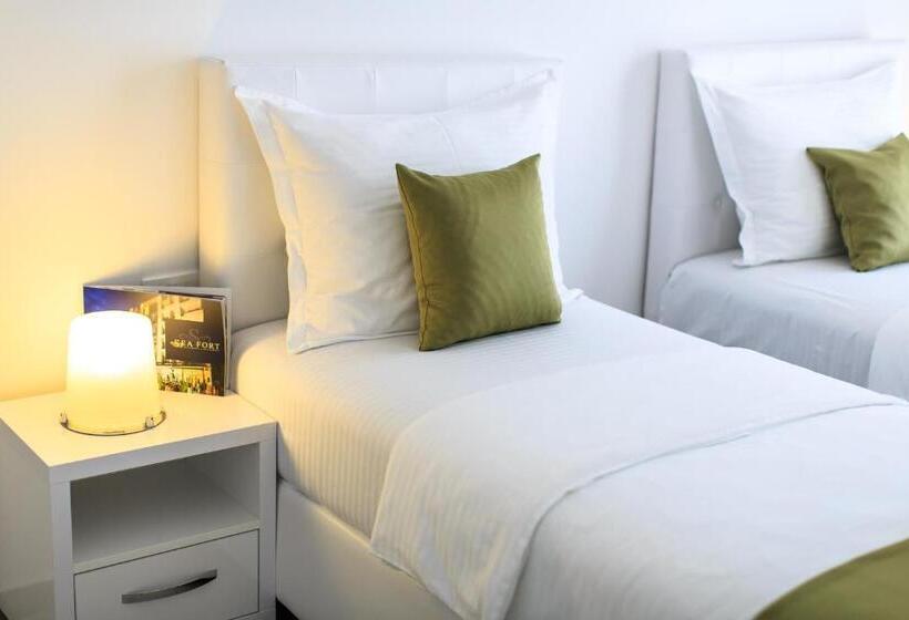 اتاق استاندارد با چشم‌انداز دریا, Apart Hotel Sea Fort