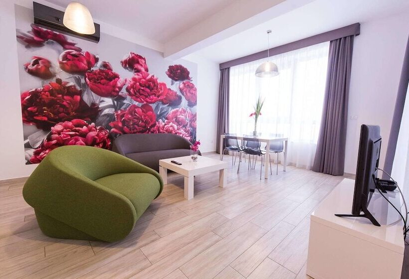 آپارتمان 1 خوابه با بالکن و چشم‌انداز دریا, Apart Hotel Sea Fort