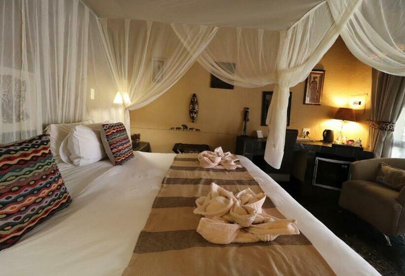 اتاق لوکس با تخت بزرگ, African Rock Lodge
