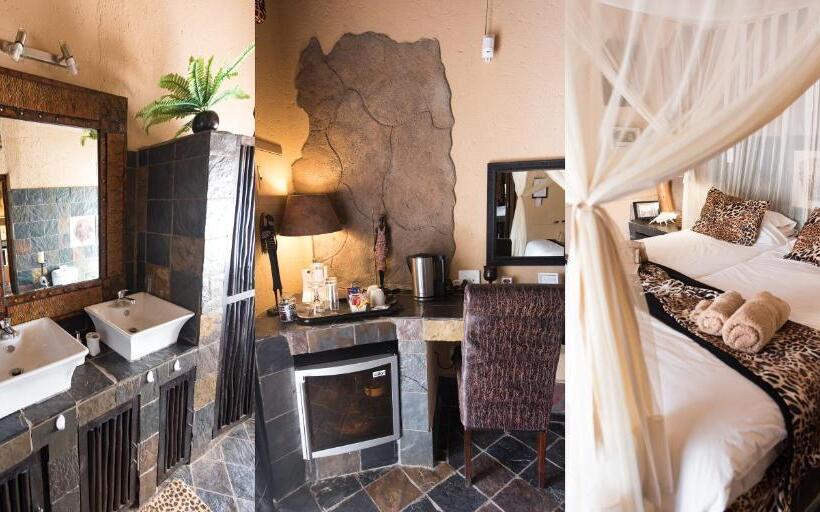 اتاق لوکس با تخت بزرگ, African Rock Lodge