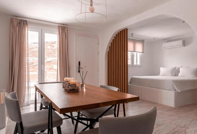 Апартаменты 1 Спальня Боковой Вид на Море, Senses Villas