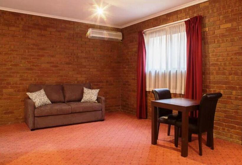 ハイドロマッサージバス付きスイート, Fountain Court Motor Inn Albury