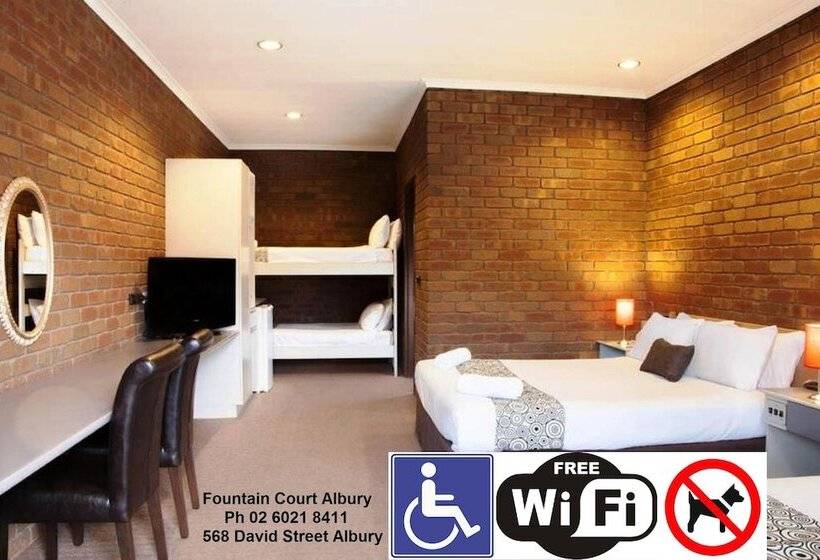 اتاق خانوادگی, Fountain Court Motor Inn Albury