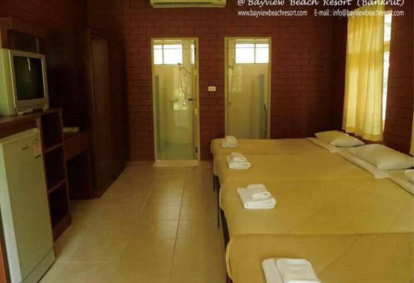 חדר משפחתי נוף לגינה, Bayview Beach Resort