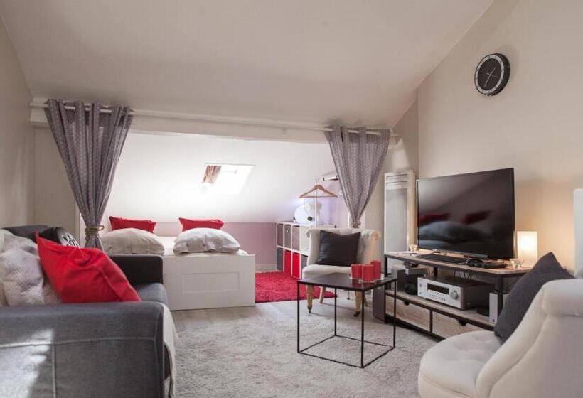 Апартаменты Дюплекс 1 Спальня, Free Parking   Self Checkin   Wifi   Duplex La Fusterie   Superbordeaux