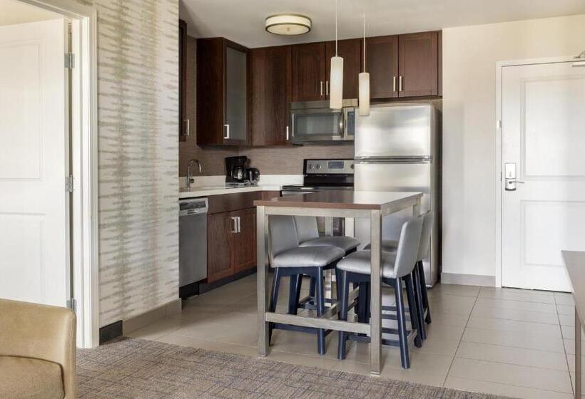 带2个卧室的套房, Residence Inn By Marriott Kansas City At The Legends