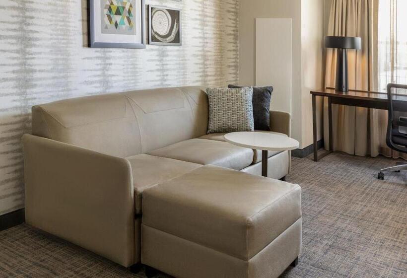 带大床的套房, Residence Inn By Marriott Kansas City At The Legends