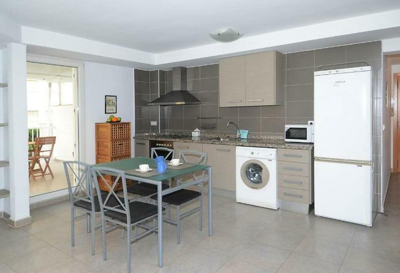 ２ベッドルームアパートメント, Apartamentos Gandia Playa Centro 3000