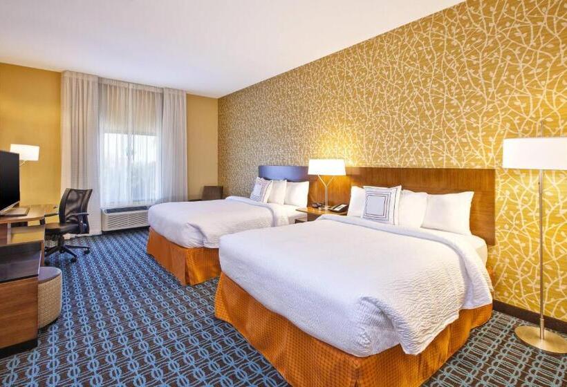 Номер Стандарт, Fairfield Inn & Suites By Marriott Plattsburgh