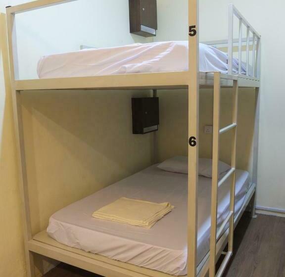 سرير فى غرفة مشتركه, Muntri House   Hostel