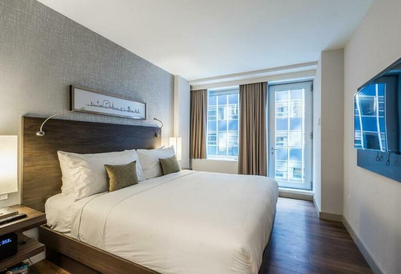 اتاق استاندارد با تخت بزرگ, The Bernic Hotel New York City, Tapestry Collection By Hilton