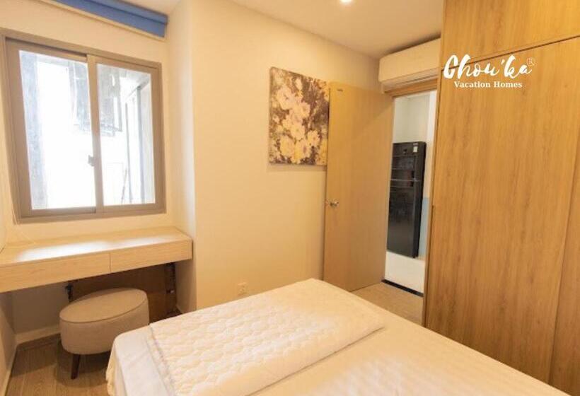 آپارتمان 1 خوابه با چشم‌انداز دریا, Hoàn Phố Land   The Sóng Apartment Vũng Tàu