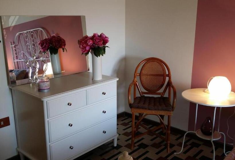 חדר סטנדרט נוף לים עם מרפסת, Aretè Guest House