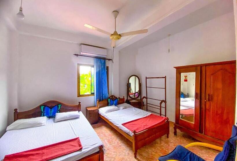 اتاق استاندارد چهارنفره با سرویس بهداشتی مشترک, Geesh Residence : Rooms In Jaffna