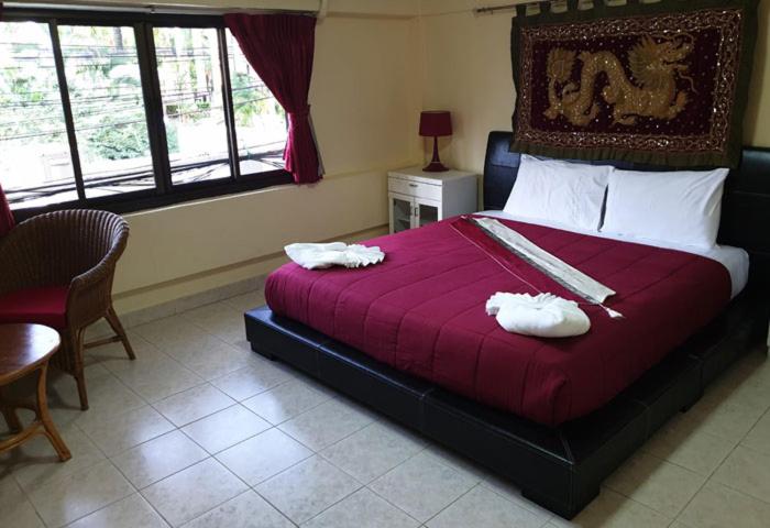 اتاق استاندارد با چشم‌انداز باغ, Oasis Guesthouse & Bar