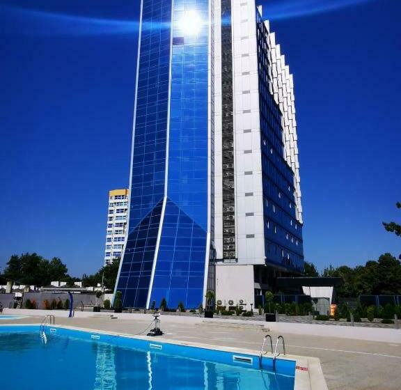 带1个卧室的带海景的公寓, Olimp Sea View Apartments Etajul 11