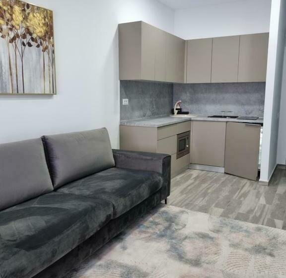 带1个卧室的带海景的公寓, Olimp Sea View Apartments Etajul 11