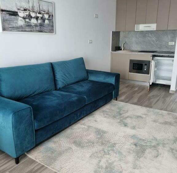 带1个卧室的带海景的公寓, Olimp Sea View Apartments Etajul 11