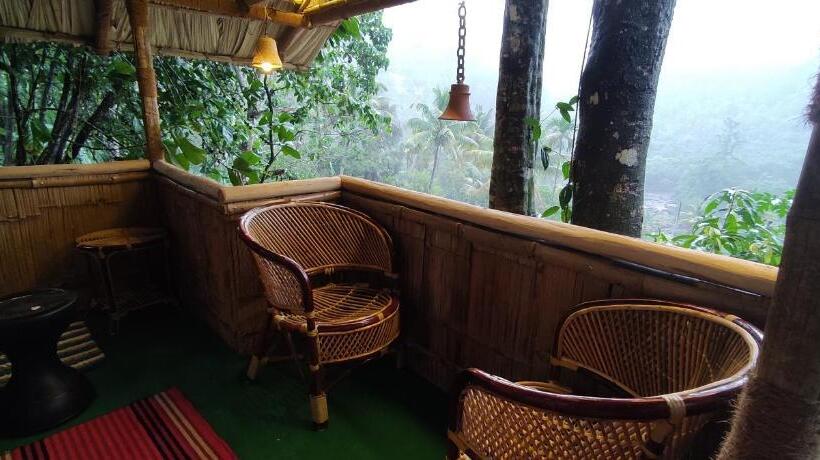 Семейный Номер, Fab   Bamboo Hut With Open Shower