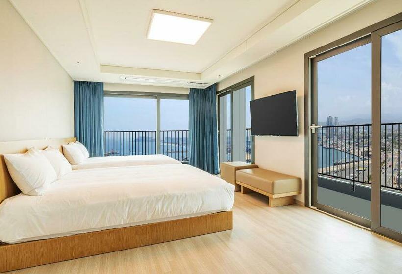 חדר פרמיום נוף לים, Sokcho I Park Suite Hotel & Residence