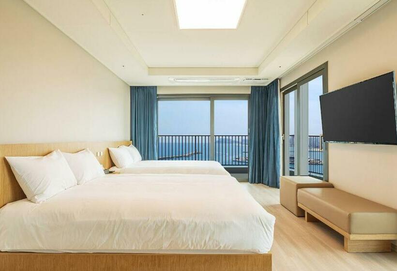 חדר פרמיום נוף לים, Sokcho I Park Suite Hotel & Residence