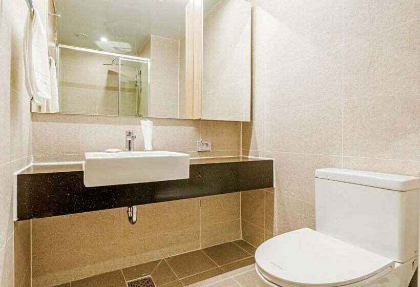 חדר דלוקס צדדי נוף לים, Sokcho I Park Suite Hotel & Residence