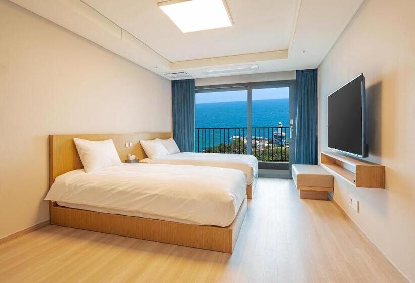 חדר דלוקס נוף לים, Sokcho I Park Suite Hotel & Residence