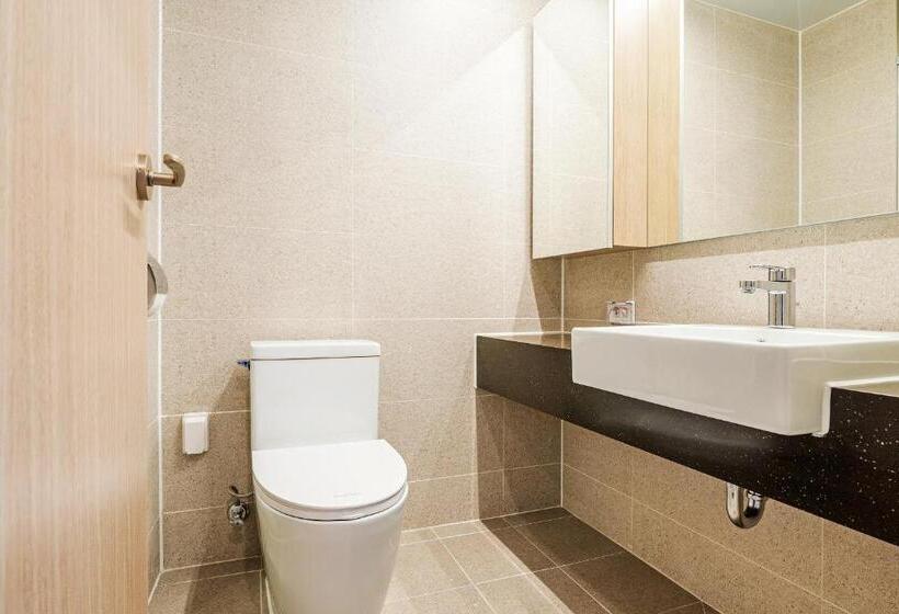 חדר דלוקס צדדי נוף לים, Sokcho I Park Suite Hotel & Residence