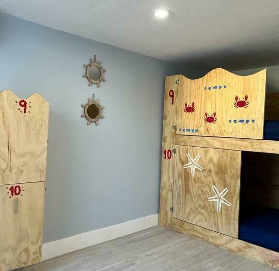Cama em Quarto Compartilhado, Blue Little Havana