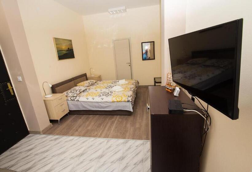 اتاق استاندارد با تخت دوبل و چشم‌انداز, Art Guesthouse
