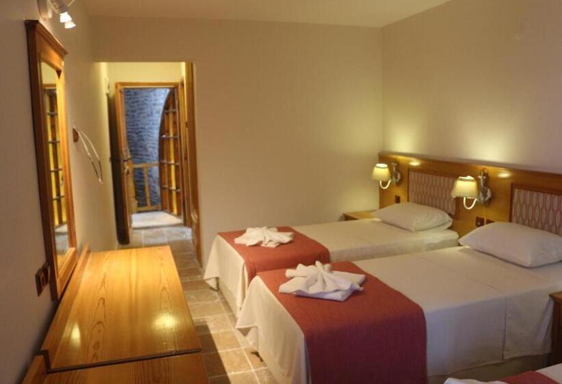 Трехместный Номер Стандарт Вид на Бассейн, Yelken Hotel Akyaka