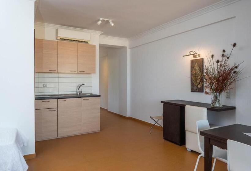 Huoneisto 1 Makuuhuone Merinäkymä, 3aktes Suites & Studios