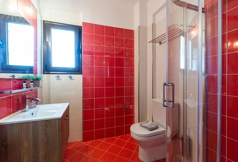 Huoneisto 1 Makuuhuone Merinäkymä, 3aktes Suites & Studios