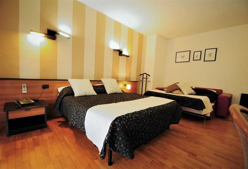 Четырехместный Номер Стандарт, Ecohotel Ristorante Milano