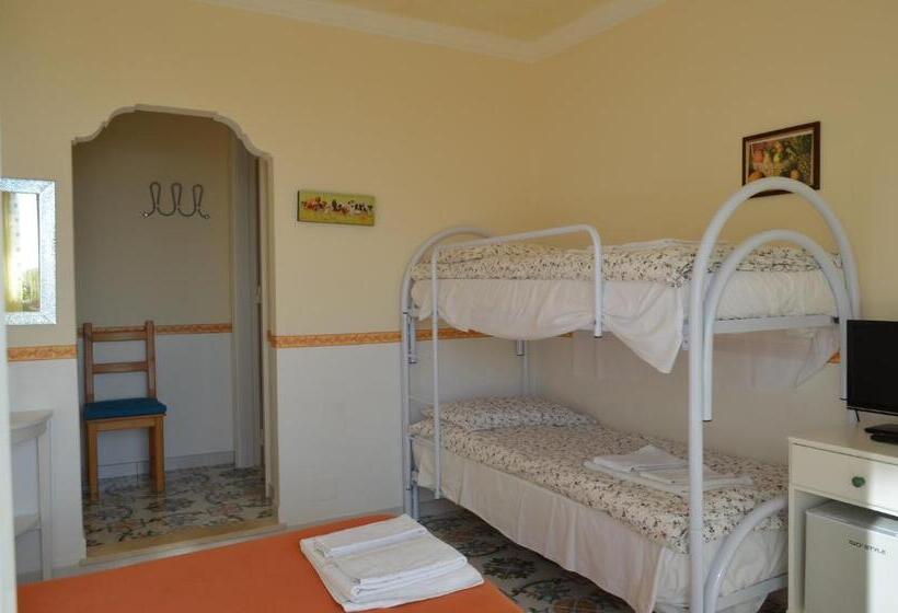 Четырехместный Номер Стандарт Вид на Море, Le Ginestre Di Capri Bb & Holiday House