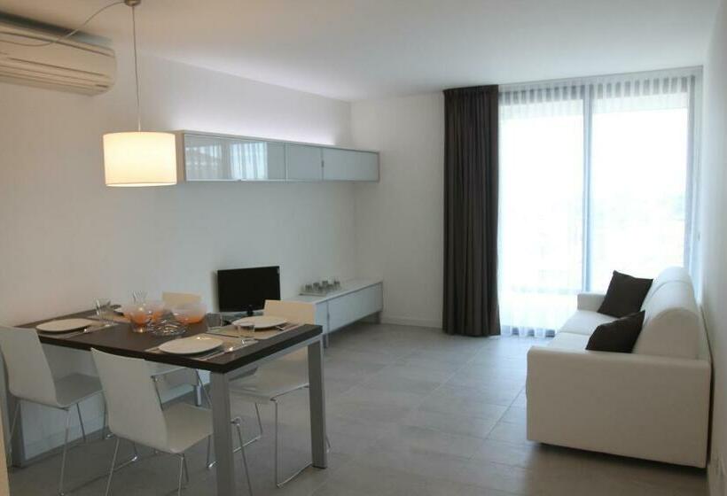 Апартаменты 1 Спальня Вид на Море, Residence Ormeggio