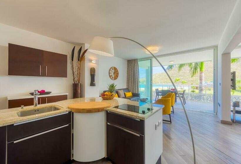 آپارتمان 1 خوابه با چشم‌انداز دریا, Le Domaine Anse Marcel Beach Resort