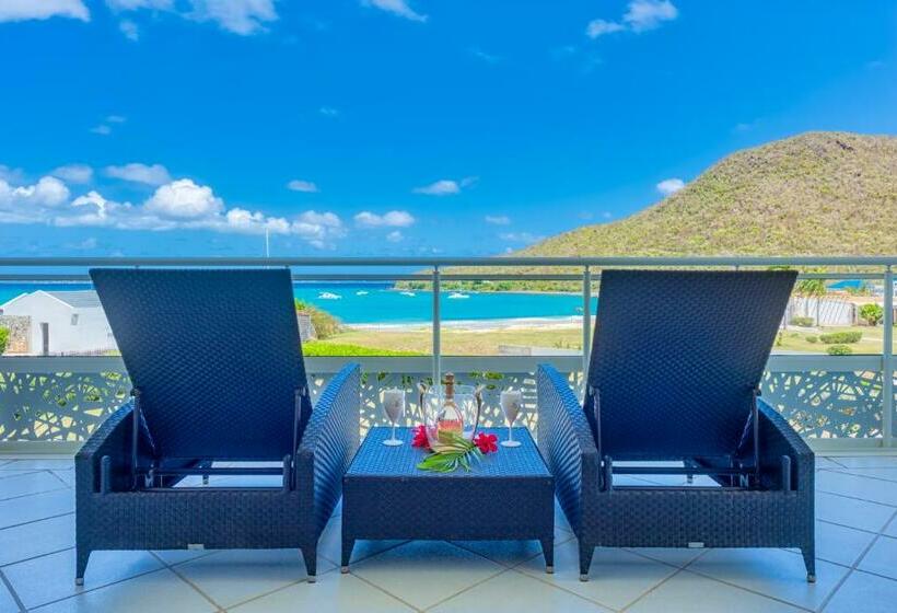 آپارتمان 1 خوابه با چشم‌انداز دریا, Le Domaine Anse Marcel Beach Resort