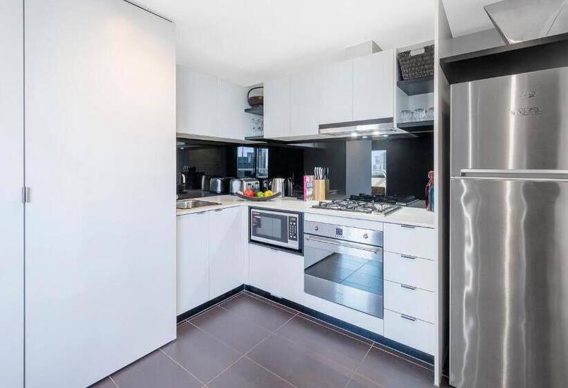 آپارتمان 2 خوابه, Aura On Flinders Serviced Apartments