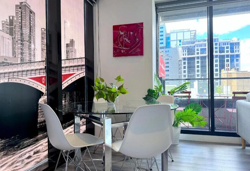آپارتمان 2 خوابه, Aura On Flinders Serviced Apartments
