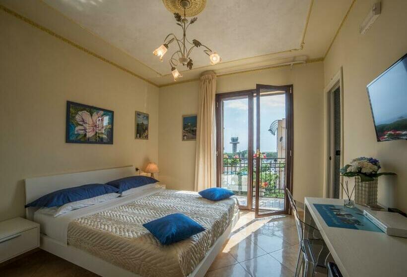 חדר דלוקס עם מרפסת, Airport House B&b