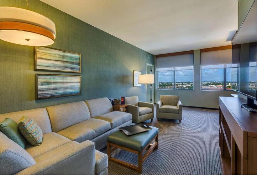 מיטת קינג בסוויטה, Hyatt Place Boca Raton
