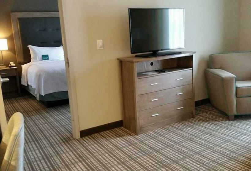 带大床的套房, Homewood Suites By Hilton Nashville Franklin Cool Springs