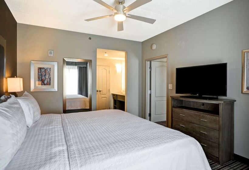 带大床的套房, Homewood Suites By Hilton Nashville Franklin Cool Springs