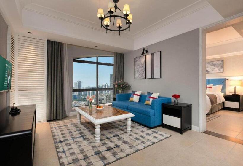 Люкс Премиум, Park Inn By Radisson Beihai Silver Beach Wanda Plaza
