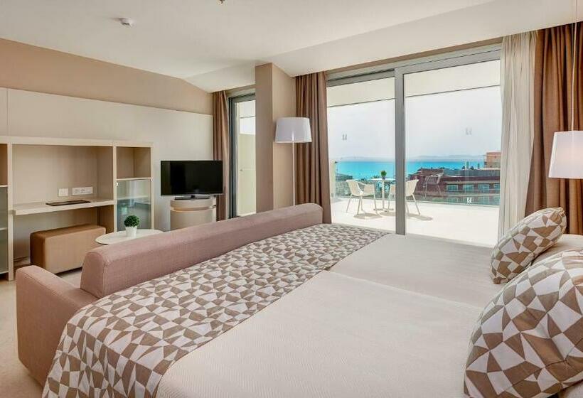 小型套房带海景, Hipotels Gran Playa de Palma