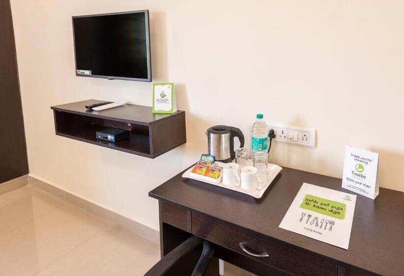 豪华房间, Treebo Adin Residence Chennai Trade Centre