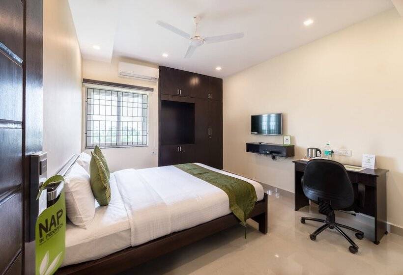 豪华房间, Treebo Adin Residence Chennai Trade Centre