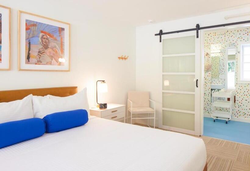 带大床的标准间, Little Mod Hotel At The University