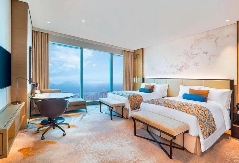 Номер Deluxe Вид на Озеро, Meixi Lake Hotel, A Luxury Collection Hotel, Changsha
